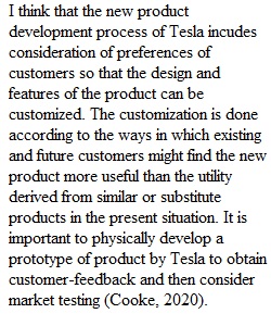 Week 5 DB (20pts) Tesla first post